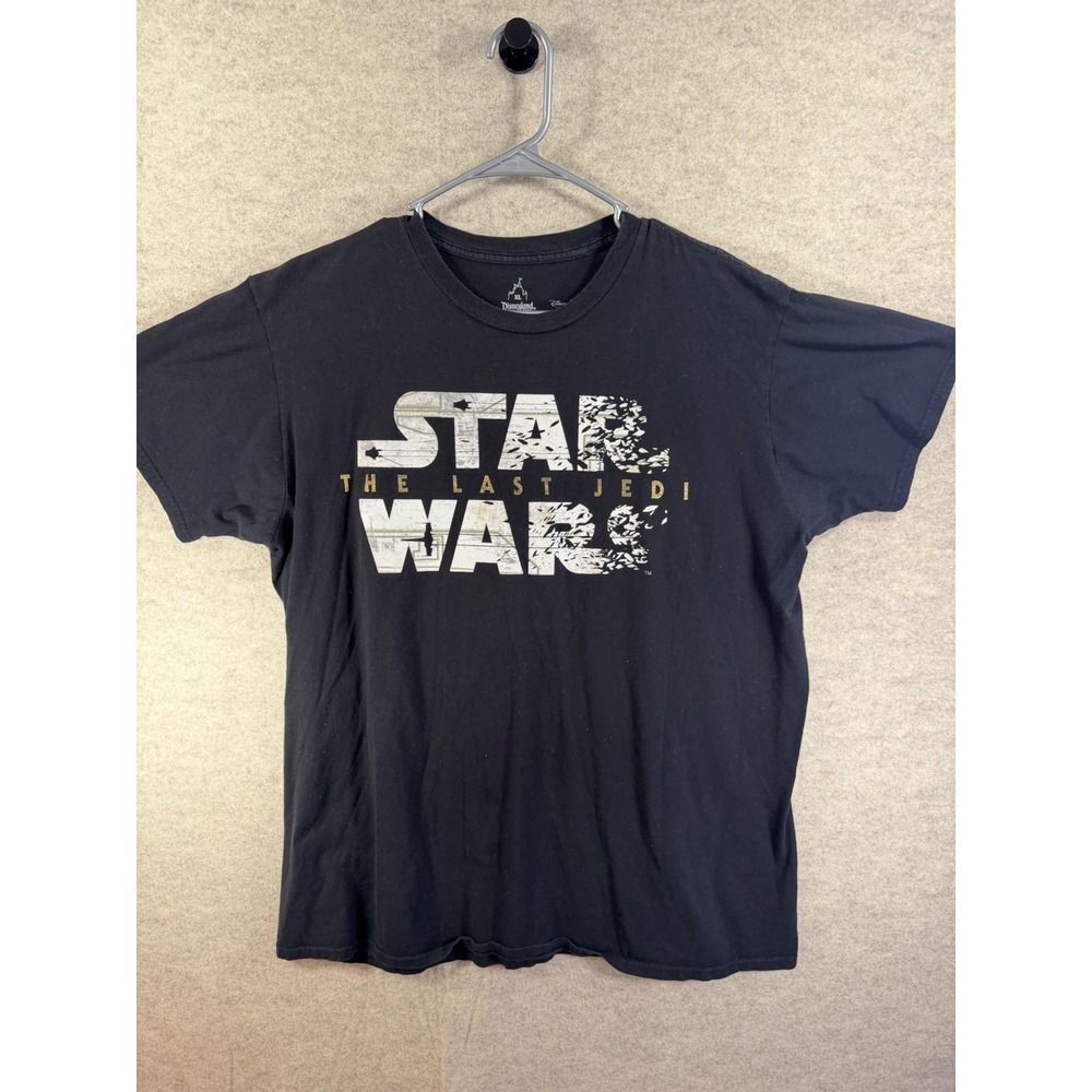 Disney Parks Black Star Wars: The Last Jedi T-Shirt, XL